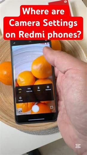 Where are Camera Settings on Redmi phones? #xiaomi #redmi #redminote15 #redminote15pro #shorts