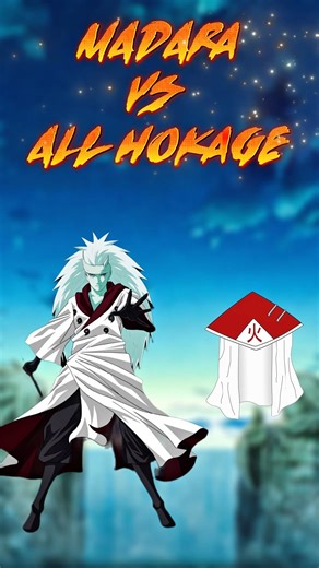 MADARA VS ALL HOKAGE / Power comparison🔥
