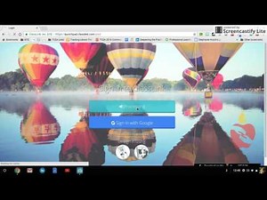 Logging in to Webdesk