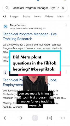 Earl.. Buddy.. Carter - who told you about eye tracking as a means for building an algorithm? #keeptiktok #congress for legal purposes this is a question not a statement of fact