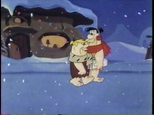 VHS Tape - A Flintstone Christmas TNT, A Charlie Brown Christmas CBS (1993)