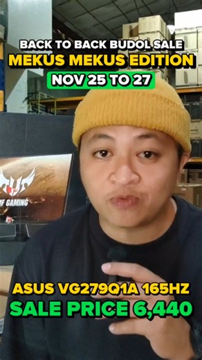 17K views · 60 reactions | To see is to believe! Yes na yes mga insan sa dami ng nakasale na monitors, laptops, PC cases at marami pang iba! Kaya sugod na sa EASYPC retail stores this Nov 25-27, 2023 at umiskor na ng affordabudol price na mga tech items! | EASY PC | Facebook