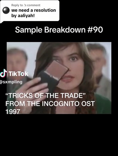 Replying to @. Sample Breakdown: We Need A Resolution by #aaliyah produced by #timbaland #fyp #foryou
