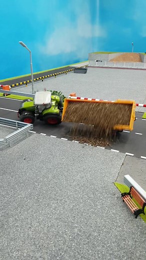 Toy Tractors in Action: RC Construction Adventures