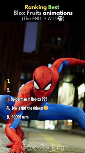 RANKING BEST BLOX FRUIT ANIMATION MOMENTS