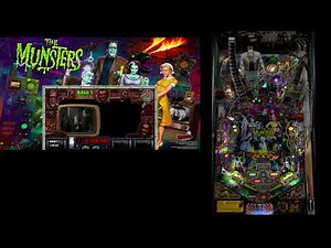 4k Virtual Pinball The munsters Stern PinUp System Visual Pinball Gameplay
