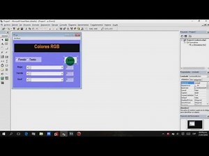 Colores RGB en Visual Basic 6.0