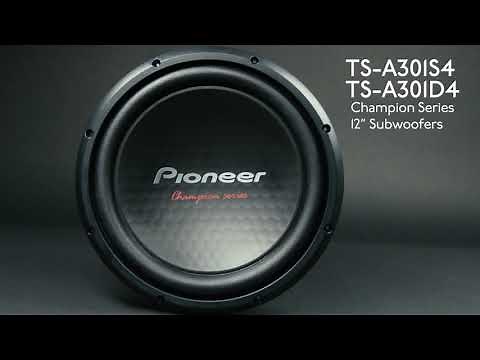 Pioneer 12 Inch Subwoofers TS-A301D4 / TS-A301S4 System Overview