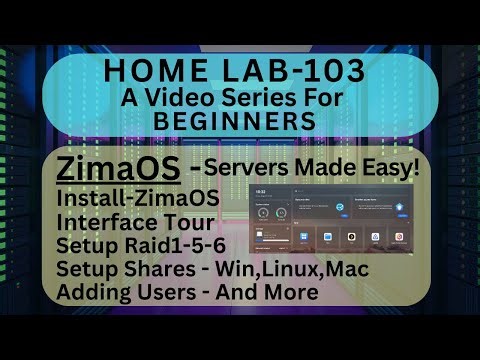 ZimaOS the Easiest Server-OS and Docker App Manager Beginners and Advanced Users! Simple Install.