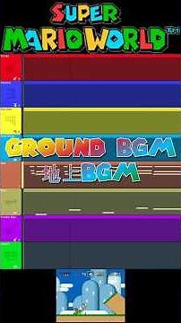 GROUND BGM FL Studio Deconstruction #flstudio #nintendo #mario #任天堂 #マリオ #snes #vgm #yoshi #ヨッシー
