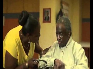 Old Man In Nursing Home Reacts to Hearing Music From His Era... Sort Of