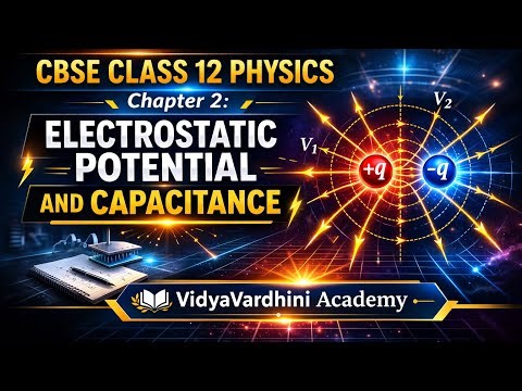 Class 12 Physics NCERT numerical—Electrostatic Potential and Capacitance 