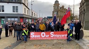 6.2K views · 76 reactions | Campaigners who want Pallion Shipyard to be restored held a march earlier this week https://www.sunderlandecho.com/news/people/save-our-shipyard-campaigners-march-through-sunderland-in-hope-of-reopening-pallion-shipyard-3461826 | Sunderland Echo | Facebook