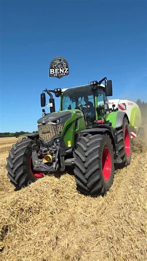 Fendt 728 Vario beim pressen #2025🚜🌾
