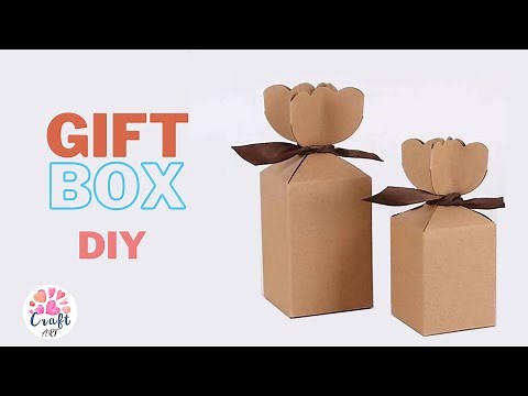 Gift box DIY | How to make Gift Wrapping | DIY Packaging idea