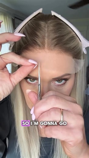 8.8K views · 58 reactions | How I cut my lace. ‍♀️ I know there...