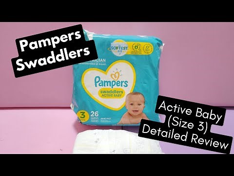 Pampers Swaddlers Active Baby (Size 3) Detailed Review