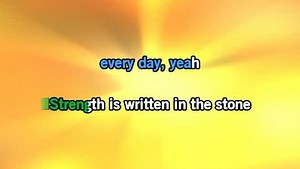 Karaoke In the Stone - Earth, Wind & Fire - CDG, MP4, KFN - Karaoke Version