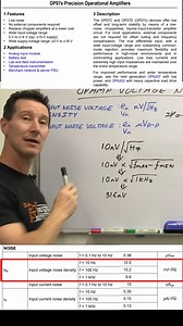 1.3K views · 34 reactions | What is Opamp Input Voltage Noise Density? #tutorial #electronics #opamp | EEVblog | Facebook