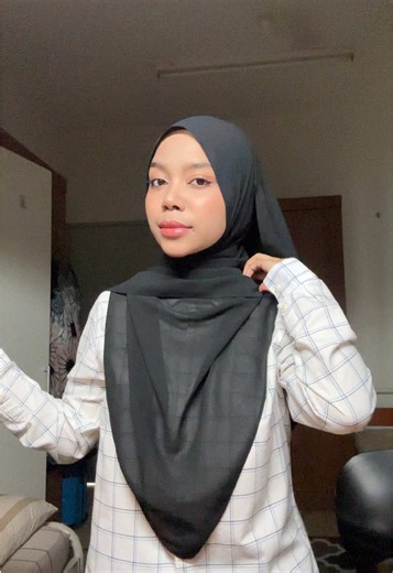 Shawl Tutorial: Cara Sediakan Tudung Setiap Hari