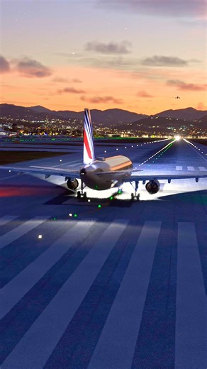 Air France Airbus A320 at Nice | Microsoft Flight Simulator