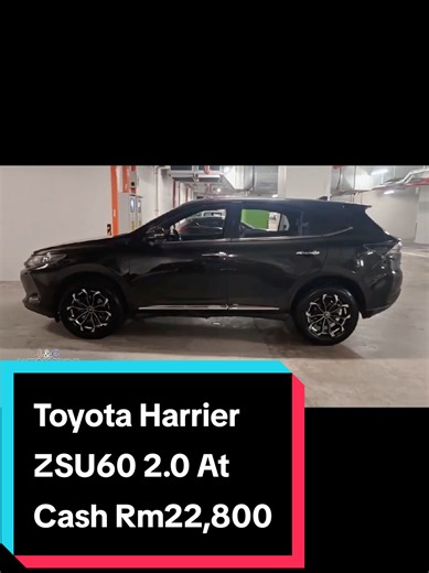 Toyota Harrier Elegance 2.0AT ZSU60 Facelift 2016yrs Premium Spec 151Hp 7-Speed Power Boot Low Mileage 100k （假一赔十） Export Tip Top condition 19