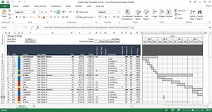 Simple Gantt Chart Template
