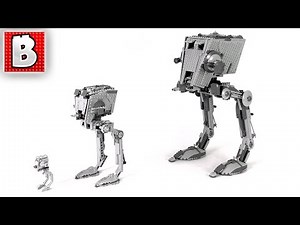Giant Lego Star Wars AT-ST Set 10174 | Re-Build Time Lapse Review