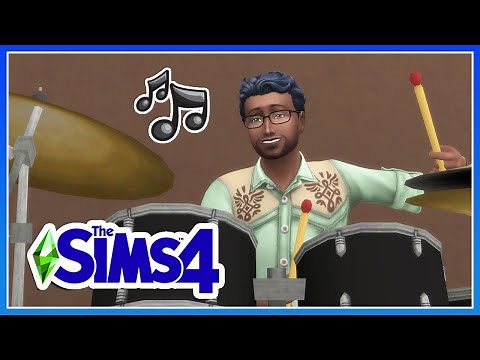 PLAYABLE DRUMS MOD! | The Sims 4 (by Cepzid)