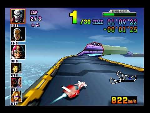 F-Zero X Speed Run: Grand Prix Master Class beaten with Sonic Phantom [Ultra HDMI]