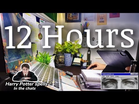 Day 11/143 |STUDY WITH ME Live | 12+ Hrs | Pomodoro 120/15 timer | Brown Noise for Focus🇮🇳