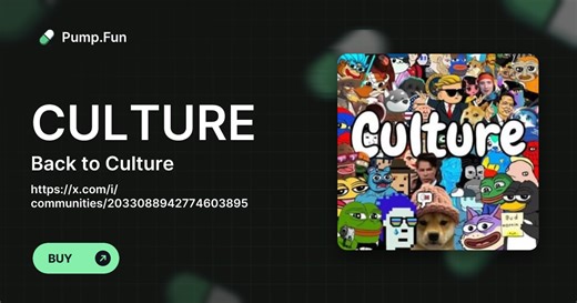 CULTURE $2.43K | Pump