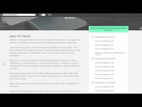 FL 180 Form Instructions California Divorce