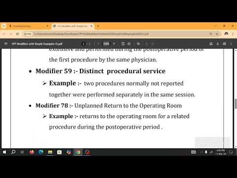 Learn CPT Modifiers in 10 Minutes | Easy Explanation