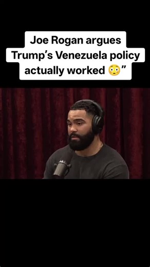 Joe Rogan explains why Trump’s stance on Venezuela shocked critics#unitedstates #conversation #america #venezuela🇻🇪 #joerogan