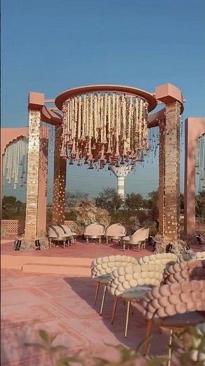 Fairytale Mandap Setup💖 #MandapGoals