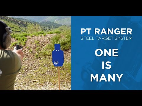 PT Ranger: Portable Steel Target Training System - ONE IS MANY!