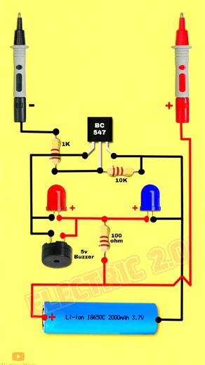 11K views · 113 reactions | Components tester circuit without multimeter | Electric 2.0 | Facebook
