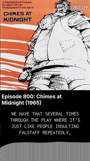 Episode 800: Chimes at Midnight (1965) | The Projection Booth