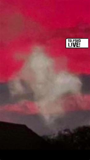 Telford Live on Instagram: "Alien invasion or mysterious cloud formation? You decide. #Telford"