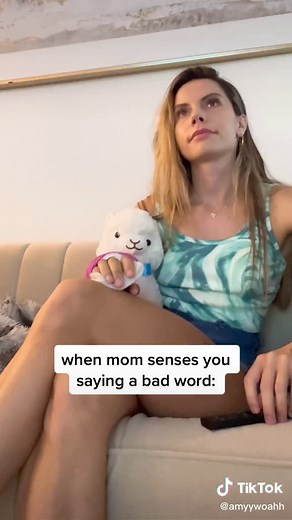 When mom senses you saying a bad word #home #alone #srnse #run