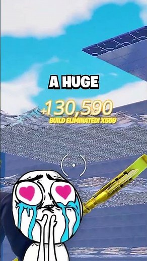 OP XP Farm in Mega 1v1 👍❤️ #fortnite #fortniteclips