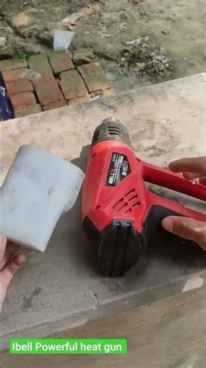 A 2000W heat gun makes any DIY project a breeze!