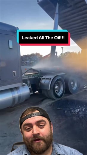 Expensive Repairs After Oil Leak in Peterbilt Truck