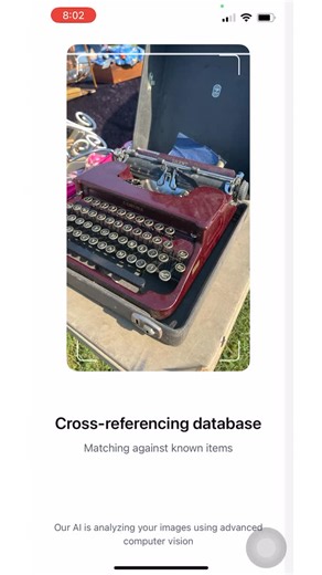 𝚓𝚞𝚜𝚝 𝚖𝚢 𝚝𝚢𝚙𝚎𝚠𝚛𝚒𝚝𝚎𝚛 on Instagram: "After my Curio review, I’ve been getting tons of ads for AI related apps specifically targeting thrifted. This one, Thrift AI, popped up on my Instagram feed so I decided to try it. . . I was kinda disappointed with the results of this app. None of the items I tried came up with exact visual matches to compare the item. I also found the