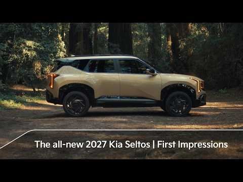 kia seltos 2027 first impressions | compact suv redesign