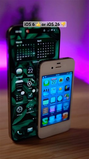 iOS 6 vs iOS 26 🤔