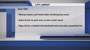 Woman suing Lyft for $1M, says she was sexually assaulted by driver in S.A.