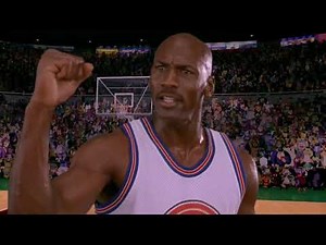 Michael Jordan Destroying Monstars in Space Jam