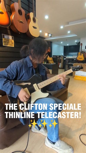 4.1K views · 33 reactions | Happy birthday brother Kevin! Thank you for choosing Clifton guitars for your special day  Finest craftsmanship with All Wilkinson Hardwares and pickups! Dito lang Yan sa ating Clifton Speciale Thinline Telecaster! ✨ CLIFTON SPECIALE telecaster thinline SHOPPEE: https://ph.shp.ee/FTTRUL7 LAZADA: https://s.lazada.com.ph/s.nwYjg | Clifton Guitars | Facebook